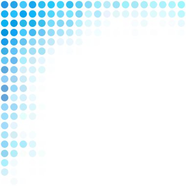 Mavi noktalar arka plan, yaratıcı tasarım şablonları