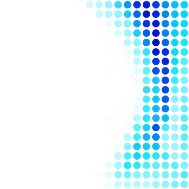 Mavi noktalar arka plan, yaratıcı tasarım şablonları