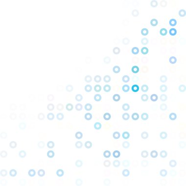 Mavi çörek arka plan, yaratıcı tasarım şablonları