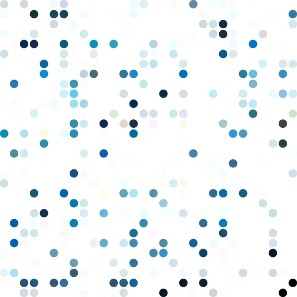Blue Random Dots Фон, креативный дизайн — стоковый вектор