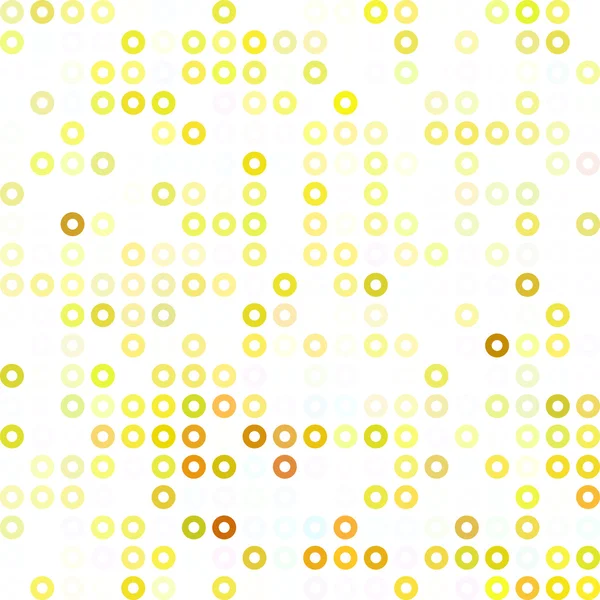 Gelbe Donuts Hintergrund, kreative Design-Vorlagen — Stockvektor
