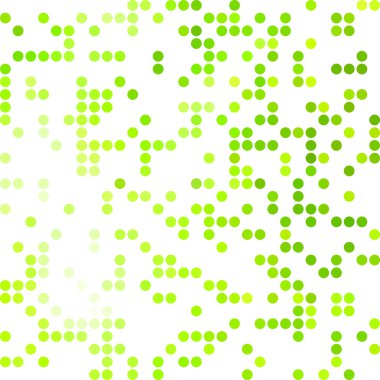 Yeşil rastgele noktalar arka plan, yaratıcı tasarım şablonları