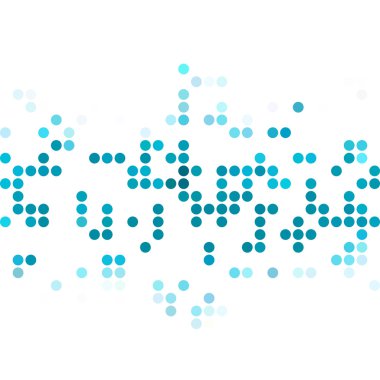 Mavi rastgele noktalar arka plan, yaratıcı tasarım şablonları