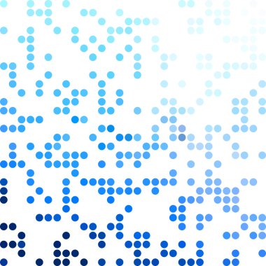Mavi rastgele noktalar arka plan, yaratıcı tasarım şablonları