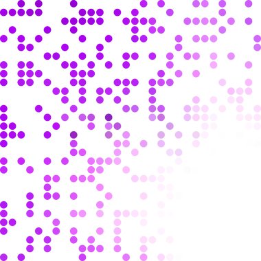 Mor rastgele noktalar arka plan, yaratıcı tasarım şablonları