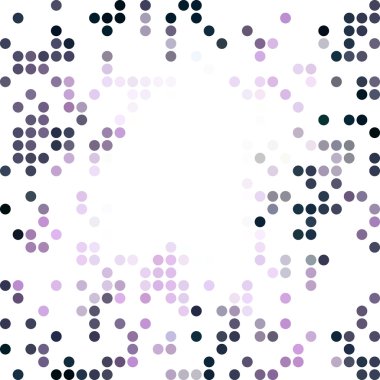 Mor rastgele noktalar arka plan, yaratıcı tasarım şablonları