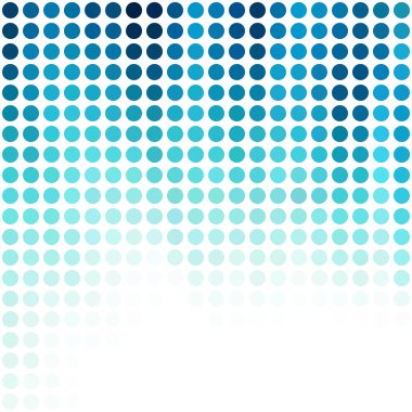 Mavi noktalar arka plan, yaratıcı tasarım şablonları