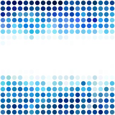 Mavi noktalar arka plan, yaratıcı tasarım şablonları