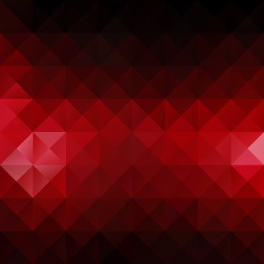 Kırmızı kılavuz Mozaik arka plan, yaratıcı tasarım şablonları