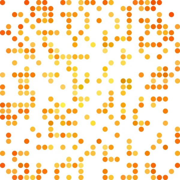 Orange slumpmässiga punkter bakgrund, kreativ designmallar — Stock vektor