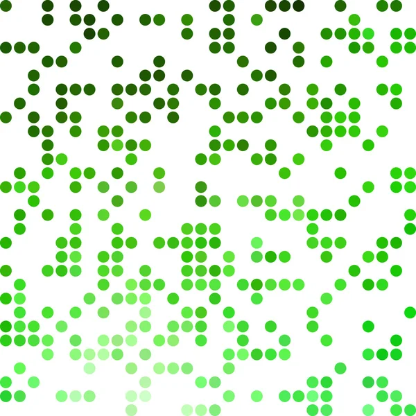 Gröna slumpmässiga prickar bakgrund, kreativ designmallar — Stock vektor