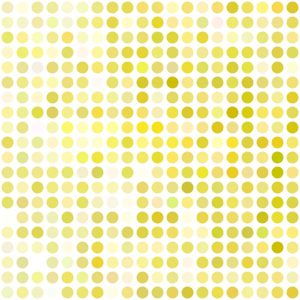 Жовті точки фону, креативний дизайн шаблонів — стоковий вектор