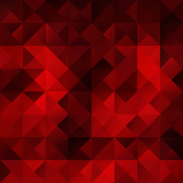 Sfondo mosaico griglia rossa, Modelli di design creativo — Vettoriale Stock