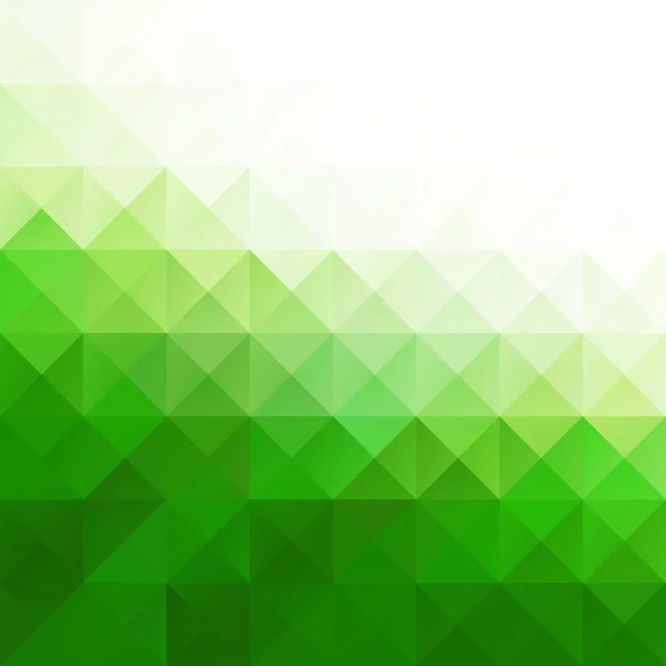 Green Grid Mosaic Background, Μοντέλα Δημιουργικού Σχεδιασμού — Διανυσματικό Αρχείο