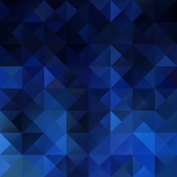 Blauer Grid-Mosaik-Hintergrund, kreative Design-Vorlagen — Stockvektor