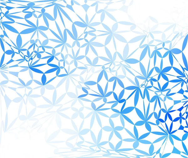 Синий фон сетки, шаблоны креативного дизайна — стоковый вектор