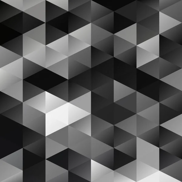 Gray Grid Mosaic Background, Creative Design Template — 스톡 벡터