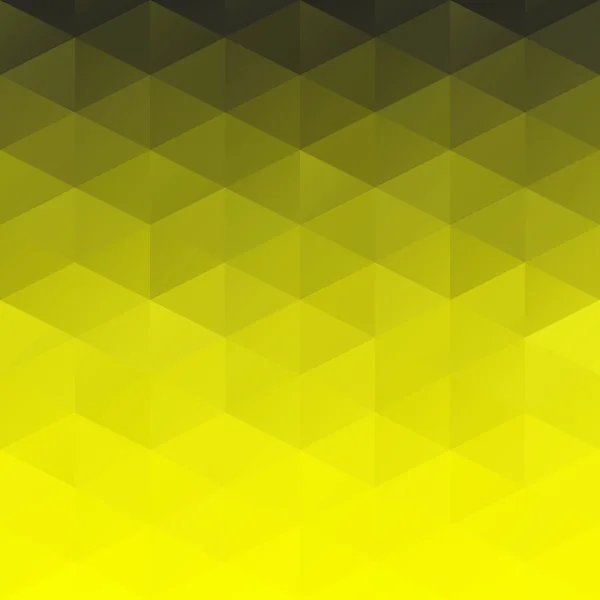 Yellow Grid Mosaic Background, Creative Design Templates — Stock Vector