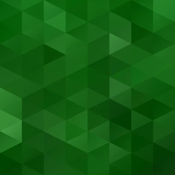 Fondo de mosaico de rejilla verde, Plantillas de diseño creativo — Vector de stock