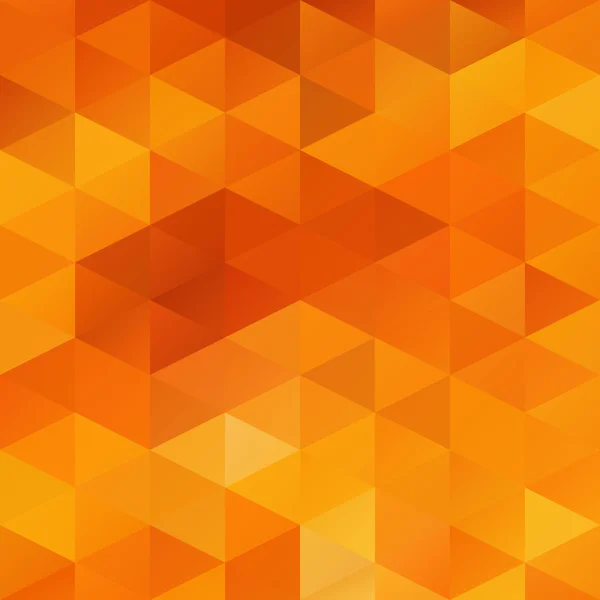 Πορτοκαλί πλέγμα ψηφιδωτό φόντο, δημιουργικά πρότυπα σχεδιασμού — Διανυσματικό Αρχείο
