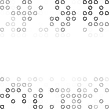 Gri beyaz Donuts arka plan, yaratıcı tasarım şablonları