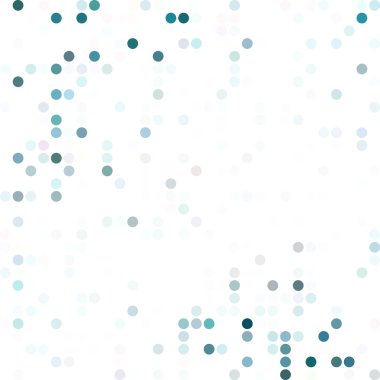 Mavi rastgele noktalar arka plan, yaratıcı tasarım şablonları