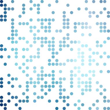 Mavi rastgele noktalar arka plan, yaratıcı tasarım şablonları