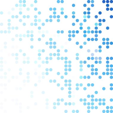 Mavi rastgele noktalar arka plan, yaratıcı tasarım şablonları