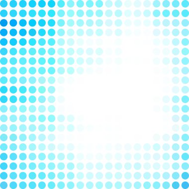 Mavi noktalar arka plan, yaratıcı tasarım şablonları