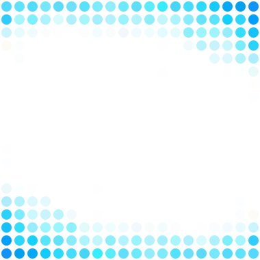 Mavi noktalar arka plan, yaratıcı tasarım şablonları