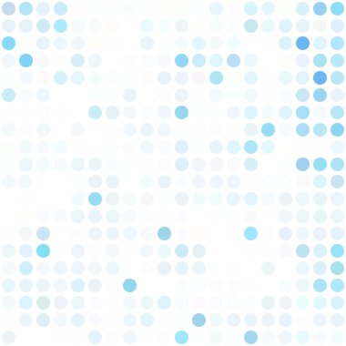 Mavi noktalar arka plan, yaratıcı tasarım şablonları