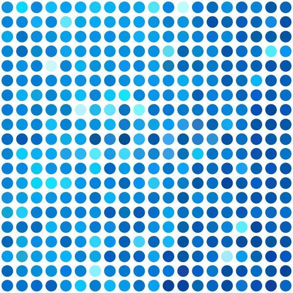 Blaue Punkte Hintergrund, kreative Design-Vorlagen — Stockvektor