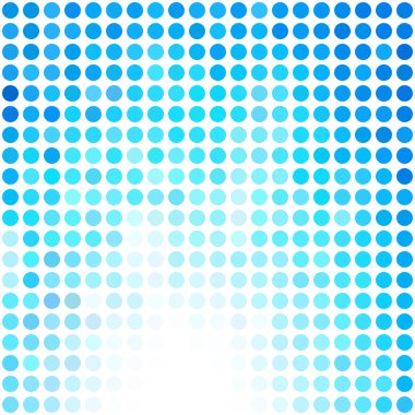 Mavi noktalar arka plan, yaratıcı tasarım şablonları