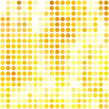 Sarı noktalar arka plan, yaratıcı tasarım şablonları