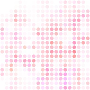 Pembe nokta arka plan, yaratıcı tasarım şablonları