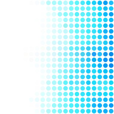 Mavi noktalar arka plan, yaratıcı tasarım şablonları