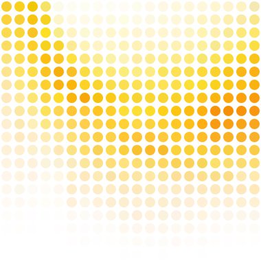 Turuncu noktalar arka plan, yaratıcı tasarım şablonları