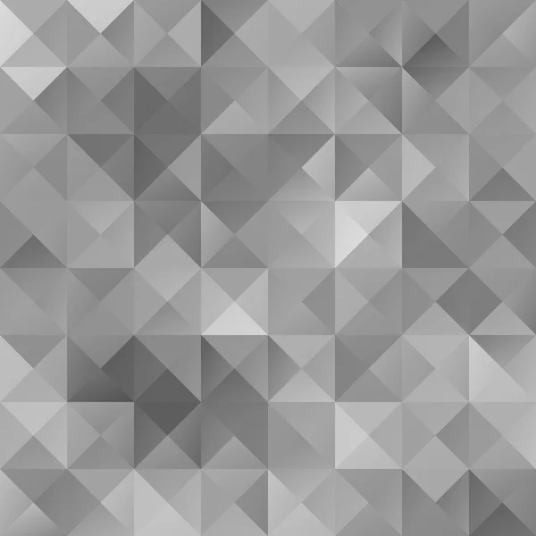 Grauweißer Grid-Mosaik-Hintergrund, kreative Design-Vorlagen — Stockvektor