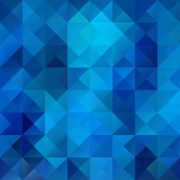 Blå rutnät Mosaik bakgrund, Creative Design mallar — Stock vektor