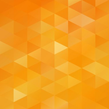 Turuncu Izgara Mozaik Arkaplan, Yaratıcı Tasarım Şablonları