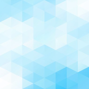 Mavi Izgara Mozaik Arkaplan, Yaratıcı Tasarım Şablonları