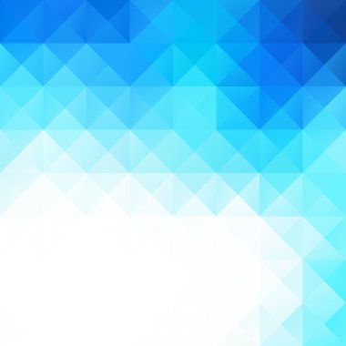 Mavi Izgara Mozaik Arkaplan, Yaratıcı Tasarım Şablonları