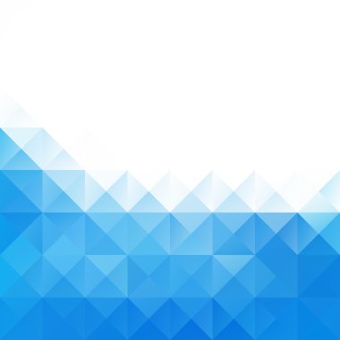 Mavi Izgara Mozaik Arkaplan, Yaratıcı Tasarım Şablonları