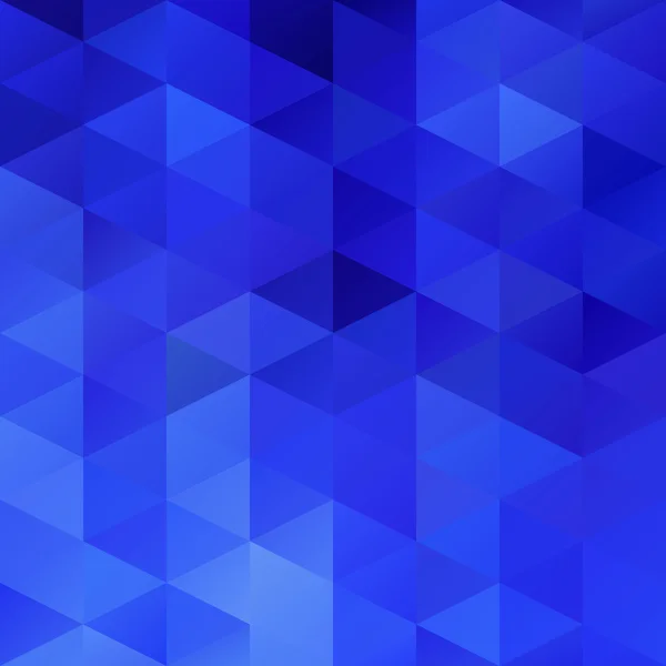 Blauer Grid-Mosaik-Hintergrund, kreative Design-Vorlagen — Stockvektor