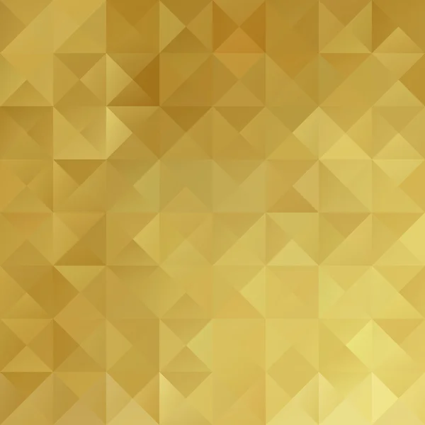 Yellow Grid Mosaic Background, Creative Design Templates — Stock Vector