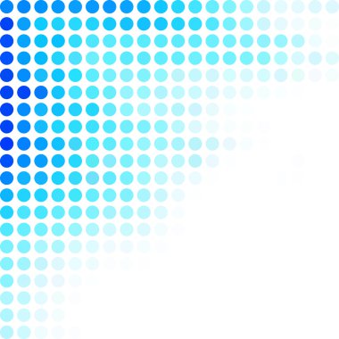 Mavi noktalar arka plan, yaratıcı tasarım şablonları