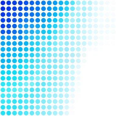 Mavi noktalar arka plan, yaratıcı tasarım şablonları