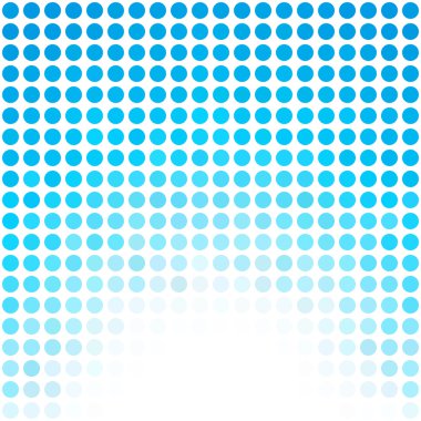 Mavi noktalar arka plan, yaratıcı tasarım şablonları