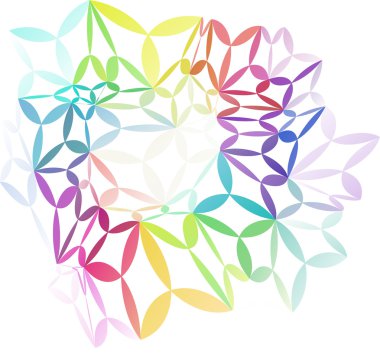 Renkli örgü arka plan, yaratıcı tasarım şablonları