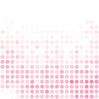 Pembe nokta arka plan, yaratıcı tasarım şablonları